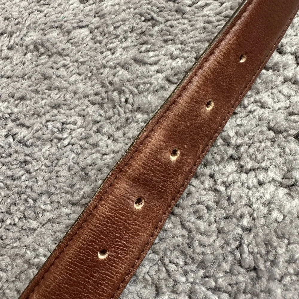 Chicago Leather Work - Genuine Cow Leather Brown Belt